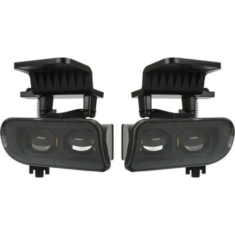 GARRYFIZH Feux antibrouillard LED avec ampoules, lentille PC, étanche IP67, DC 10-24V, remplacement pour Chevy Silverado 1500 1999-2002