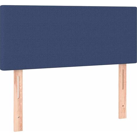Maison Exclusive - Cabecero de tela azul 100x5x78/88 cm (1/5)