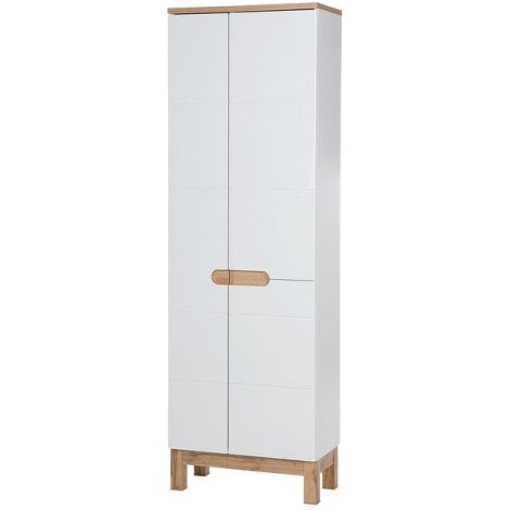Armoire de salle de bain - H 187 x l 60 x P 33 cm - Cintra White - Livraison gratuite (1/5)