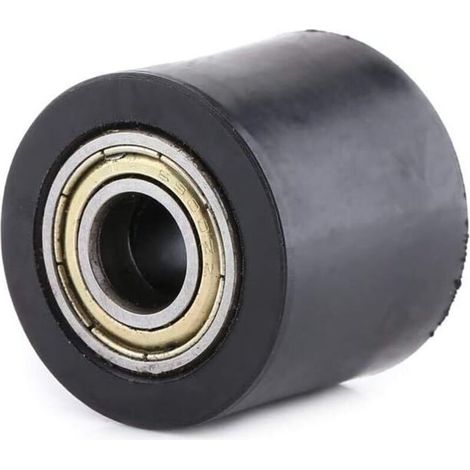 8mm Chaîne D'entraînement Poulie Rouleau Curseur Tendeur Roue Guide Pour Street Bike Moto ATV(noir)