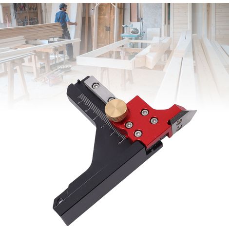 trusquin de traçage de hauteur, instrument de mesure et de marquage de hauteur, outils de menuiserie, table de scie, réglage de la machine à affleurer (1/5)