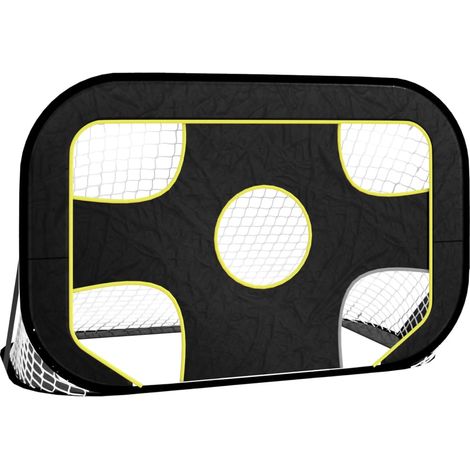 Fußballtor-Netz mit Ziel 120x80x80 cm Polyester