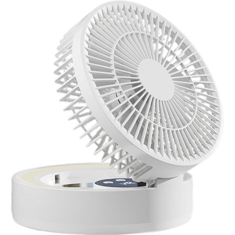Ventilateur de Bureau Accessoire Ventilation USB Rechargeable à (1/5)