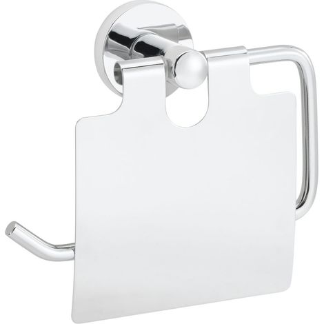 Primaster Papierrollenhalter Classic Round ohne bohren Klopapierrollenhalter (1/3)