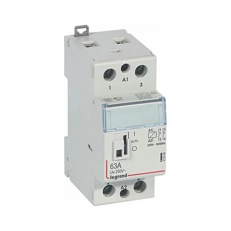 Legrand 412548 Contattore di potenza CX³ bobina 230V - 2P 250V - 63A - contatto 20