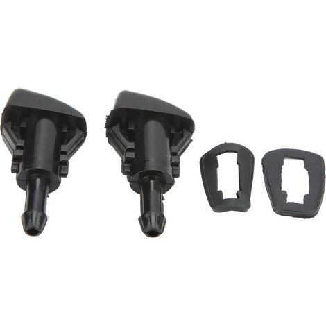 Par de boquillas de repuesto para limpiaparabrisas 5113049AA para Dodge RAM 2009-2010 - Crezuo (1/4)