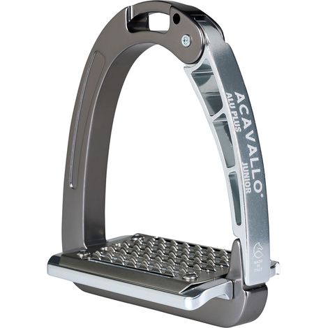ACAVALLO Staffa Arena Aluplus Junior TITANIUM PER BAMBINI (1/3)