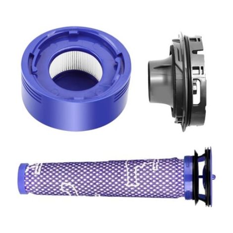 Nazalus-Sale Zubehör für Filter und hintere Motorabdeckung für Dyson V7 V8 Staubsauger, Ersatzteile für hintere Motorabdeckung + hinterer Filter + Vorfilter