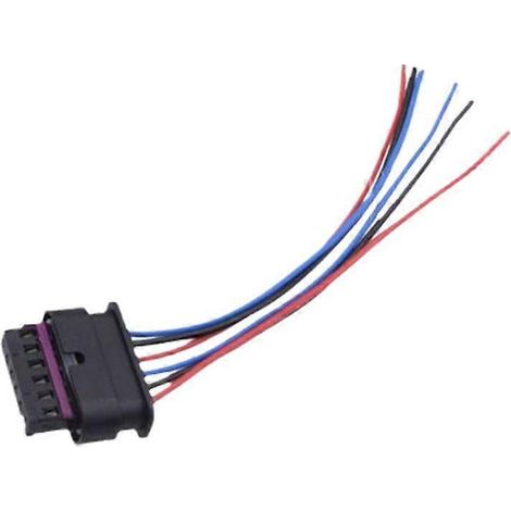 Connecteur précâblé à 6 broches pour feu arrière Fiat 500X (2016-2022). (1/5)