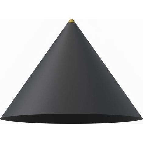 Abat-jour conique noir 35 cm suspension Nowodvorski ZENITH M