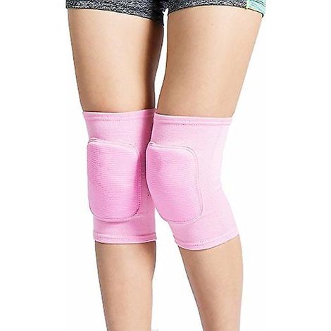 Genouillères pour danseurs, adultes, cyclisme, football, tennis, entraînement, escalade, exercice, yoga, pole dance, volley-ball, noir