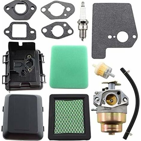 Forehill – Carburateur pour tondeuse à gazon Honda – Kit complet avec filtre à air et joints – Remplace 17231-ZM0-040 – Compatible HRB216 HRR216 HRS216 HRT216 (1/5)
