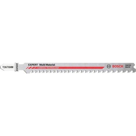 Bosch Expert Multi Material T 367 XHM lama per seghetto alternativo argento