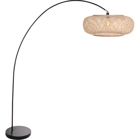 Mexlite - lampada da terra - Solva - naturale nero - bambù
