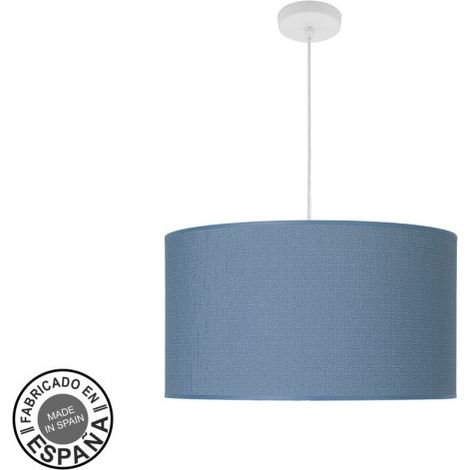 Fashion Pendelleuchte 3xe27 Weiß/Blau Regx50x50 cm C/Diffusor