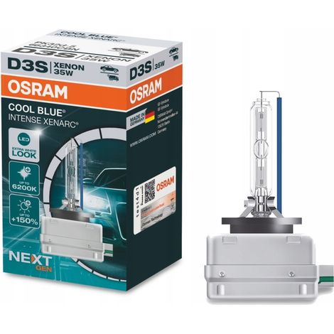 Bombilla (1 caja) D3S 42V 35W PK32D-5 Azul frío intenso NextGen 6200K (1/5)
