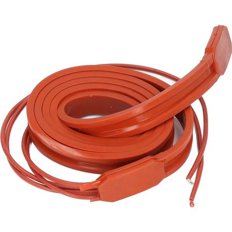 Bande Chauffante électrique en Silicone, 75W, 220V AC, pour Pompes à Eau Submersibles (1/4)