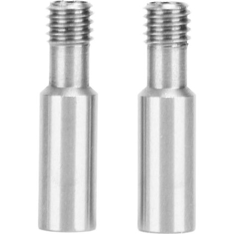 3D-Edelstahl-303-Zufuhrrohr, 2 Stück, Gewinde-Heizhals, Druckerteil, präzise CNC-Bearbeitung. (1/5)