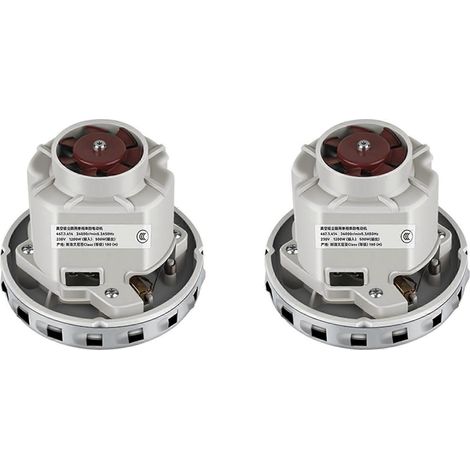 Moteur d'aspirateur universel haute puissance 2 x 230 V 1200 W (1/5)