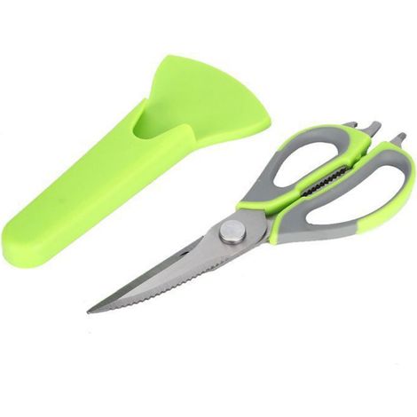 Ciseaux Barbecue - Acier Inoxydable - Pour Cuisson En Plein Air - Avec Etui De Protection - 1 Pièce (1/5)