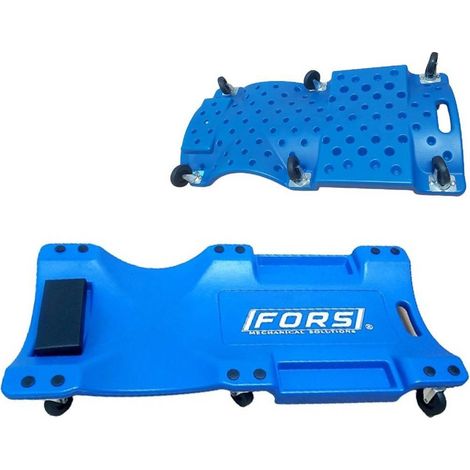 TRADE SHOP - Carrello Sotto Auto Meccanico 92 Cm Lettino Sottomacchina Poggia Testa - (1/5)