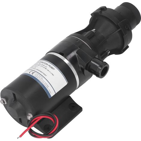 Pompe à eaux usées pour camping-car, pompe sanitaire auto-amorçante silencieuse 24V DC pour bateau, marine, toilette et usage agricole (1/5)