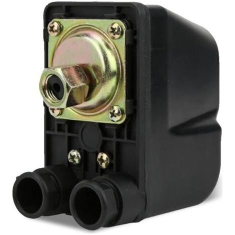 Lntyq Commutateur de contrôle de Pression de Pompe à Eau, 1.0-5.0bar Commutateur de contrôleur de Pression de puits d'eau IP44 Automatique, Pressostat G1/4 \"pour Pompes Auto-amorçantes, Pomp (1/5)