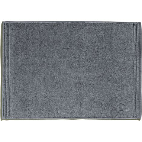 tapis de douche 50 x 70 cm en 100% coton, stone (1/5)