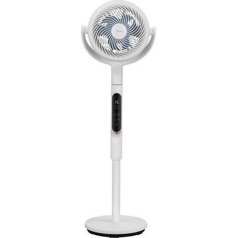 Midea MFS242RDDW Ventilatore a piantana DC 15 velocita' 4 modalita' 18 dB telecomando colore Bianco