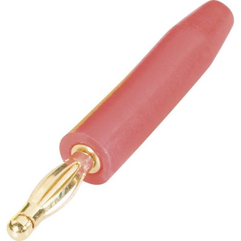 Schnepp FK 2000 Lamellenstecker Stecker, gerade Stift-Ø: 2 mm Rot 1 St.