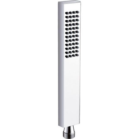 Doccetta Pixel in ottone cromato monogetto (1/2)