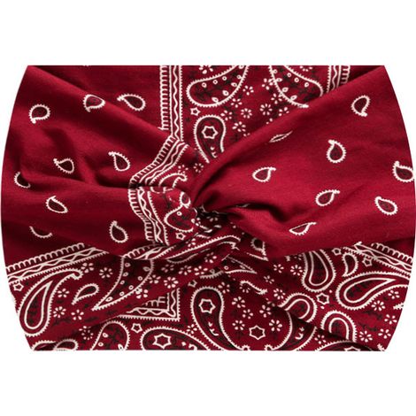 Bandeau Cheveux Femme 18cm Large - Élastique Sport Yoga Course - Absorbant La Sueur - Lot De 1 (1/5)