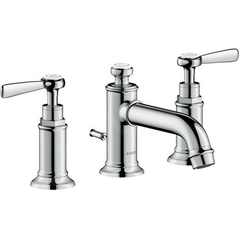 hansgrohe AXOR MONTREUX mitigeur lavabo 3 trous 30, vidage (1/4)