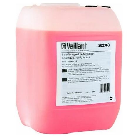 Vaillant 302363 Liquido antigelo standard - 10 litri, miscelato e pronto all’uso | Prezzi e offerte su Tavolla.com