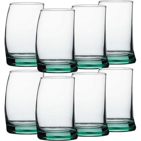 Verre à liqueur - JUANIO - Lot de 12 - 27,5 cl - Transparent - Verre résistant chaleur (1/3)