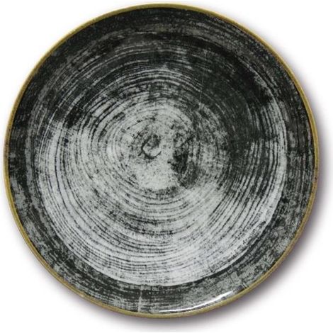 Set 6 Piatti Portata da Tavola in Porcellana Napoli Black Round 31 cm (1/2)