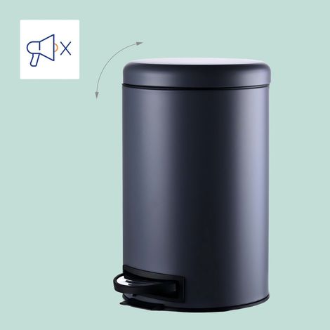 12-Liter-Treteimer mit Inneneimer - Soft-Close, berührungslos (1/5)