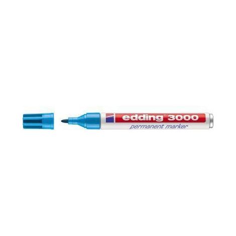 edding Permanentmarker 3000 4-3000010 1,5-3mm Rundspitze h.bl