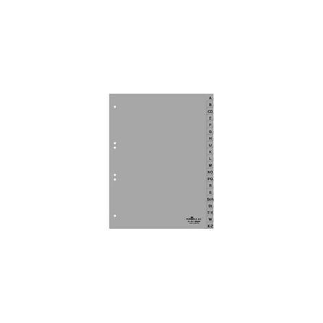 DURABLE Registro plástico (230x297mm)