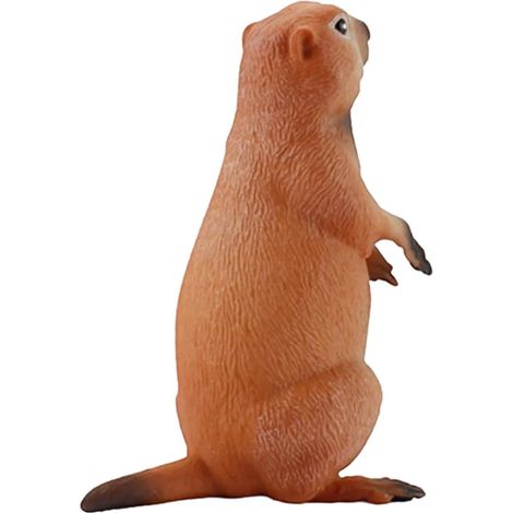 Murmeltierfigur Kunststoff Realistische Wildtier Dekoration
