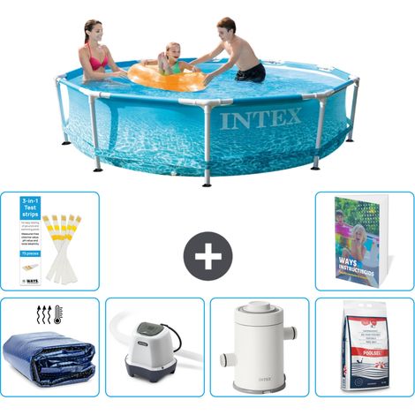 Frame Pool Rund - 305x76 cm - 7-teilig S155