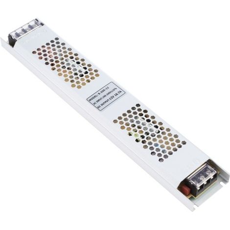 Trasformatore Dc 12V slim 16.5A Regolato da 200W Driver di Alimentazione LED Ac200-240V (1/5)