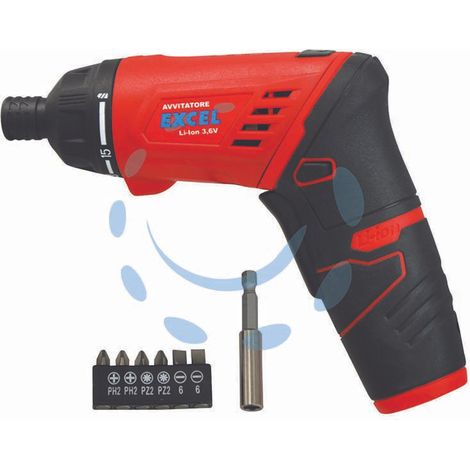 1PZ AVVITATORE A BATTERIA LI-ION 3,6V