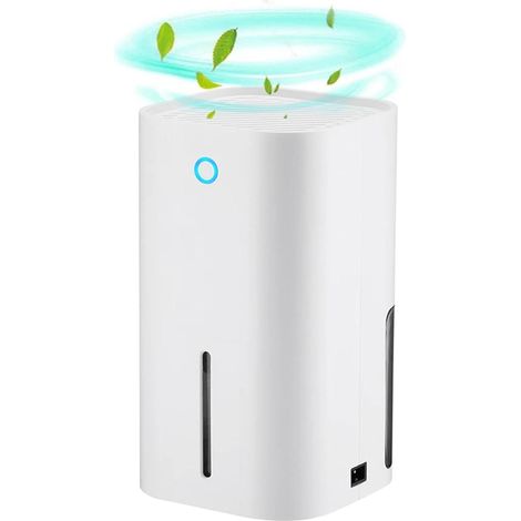 Mini déshumidificateur électrique, déshumidificateur d'air portable et silencieux de 850 ml avec fonctions intelligentes. (1/5)