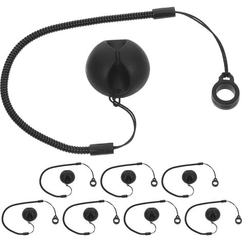 rétractable anti perte de 30 cm avec ressort support adhésif (1/5)