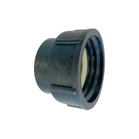 Raccord de raccordement re'servoir PP2 1" adaptateur pour vanne ou robinet avec filetage plastique avec pas de re'servoir