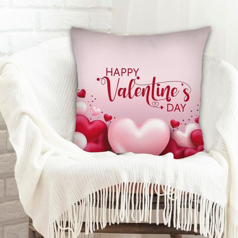 Housses de coussin en polyester résistante anti-ride pour cadeau d'anniversaire (1/5)