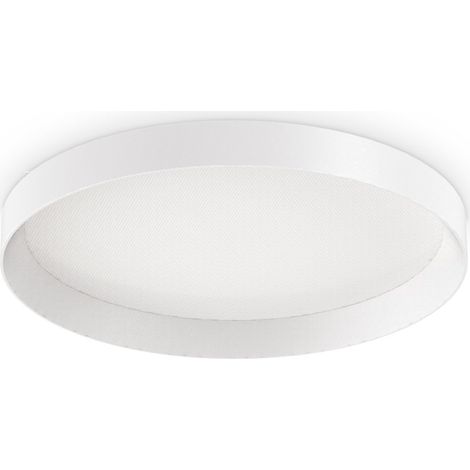 Ideal Lux Plafoniera moderna FLY 1 luce LED integrato bianco alluminio