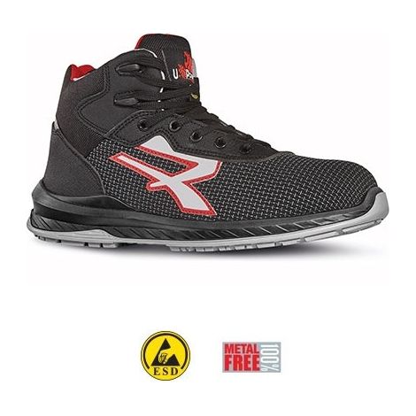 U-Power Stoccolma Scarpe antinfortunistiche alte S3 SRC CI ESD - 45 (1/4)