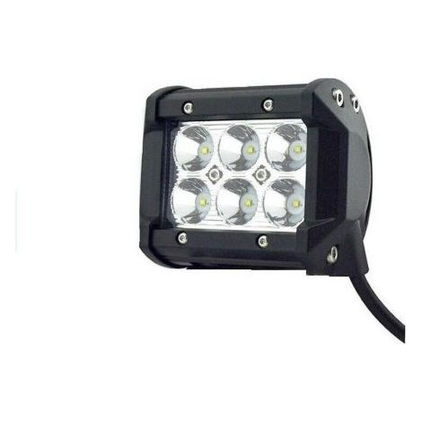 FARO LAMPADA SUPPLEMENTARE PROFONDITA AUTO FUORISTRADA 12V 6 LED 18W 6000K IP68